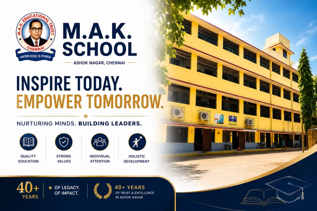 Best Matriculation School in Ashok Nagar, Chennai