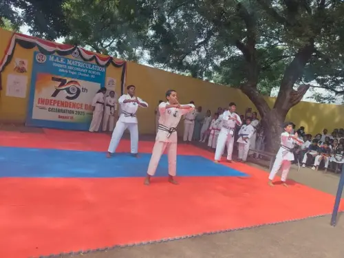 karate-team-performance-independence-day-school