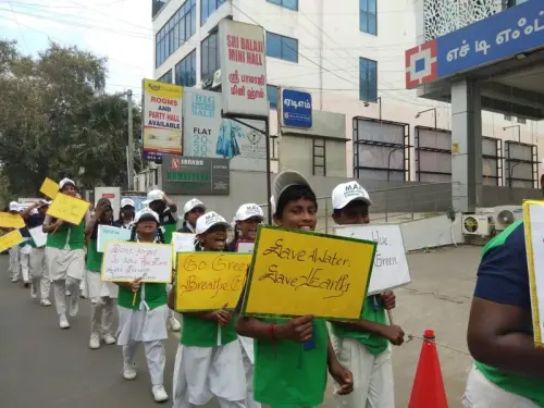 students-holding-rally-banners